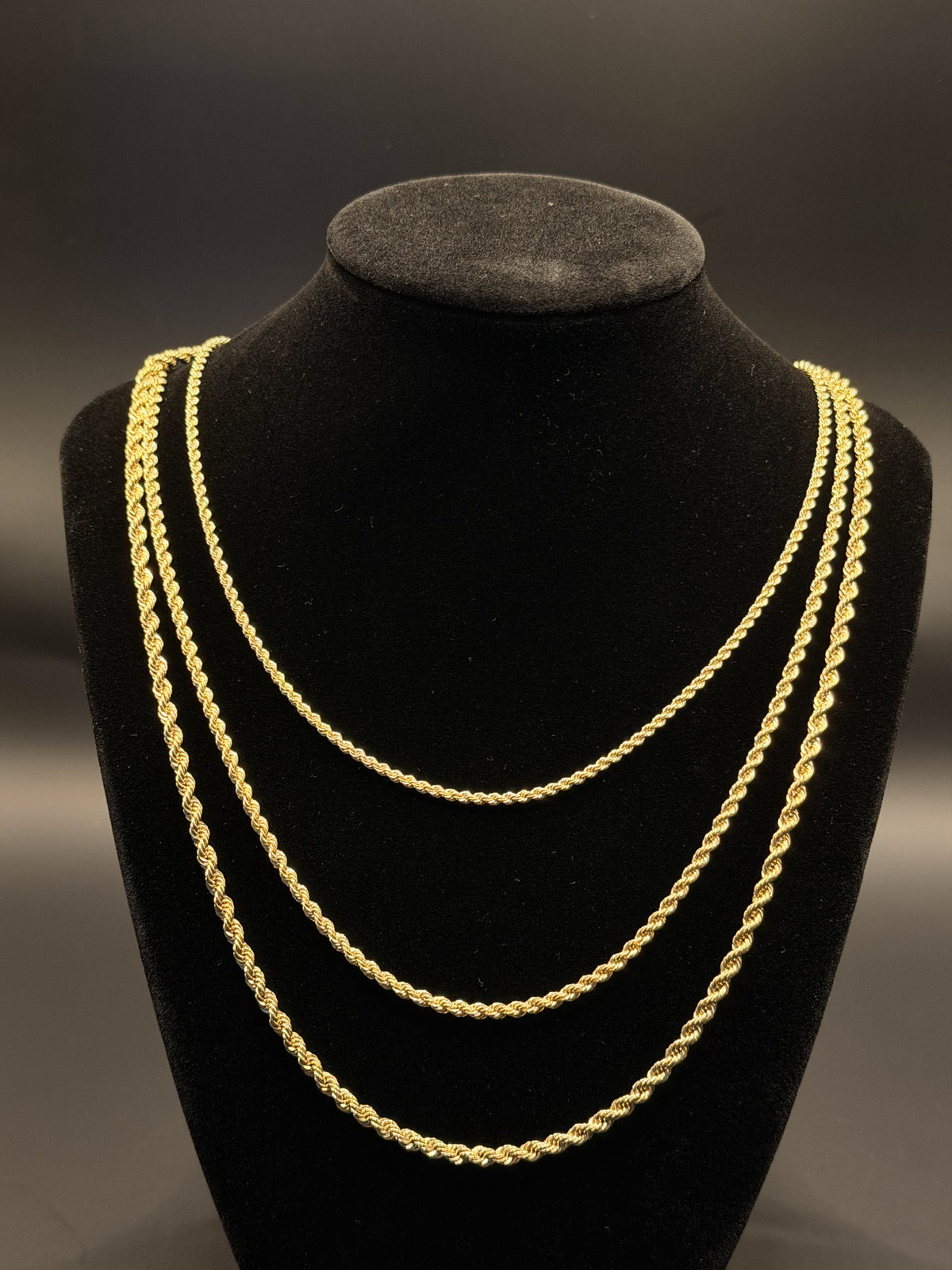 Cadena Torzal Italiano · Oro — BURIL