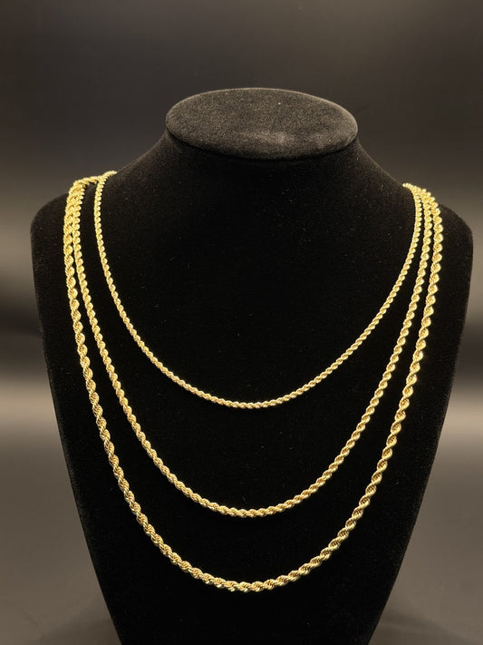 Cadena Torzal Italiano · Oro — BURIL