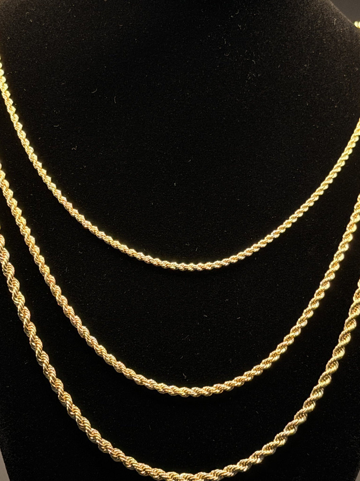 Cadena Torzal Italiano · Oro — BURIL