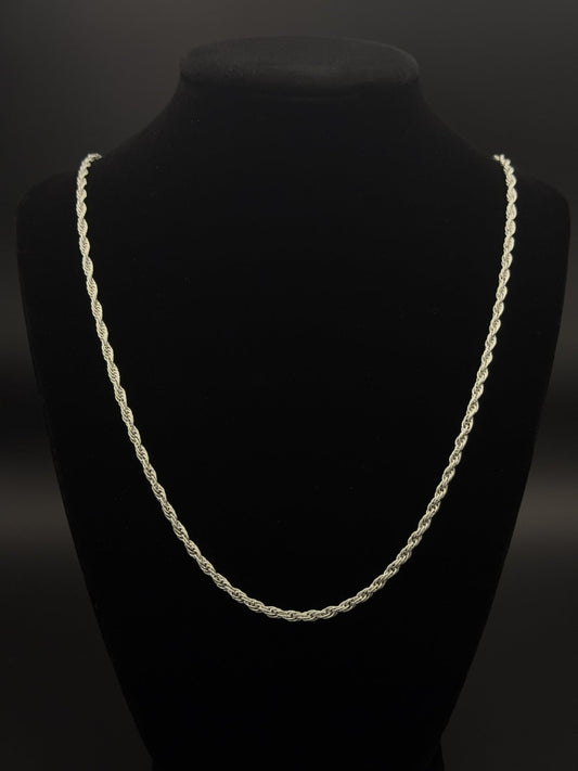 Cadena Torzal · Plata .925 — BURIL