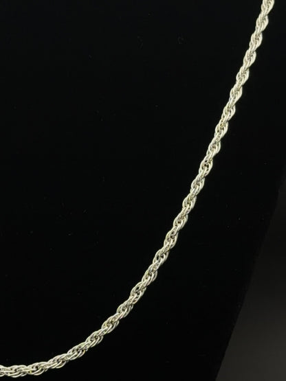Cadena Torzal · Plata .925 — BURIL