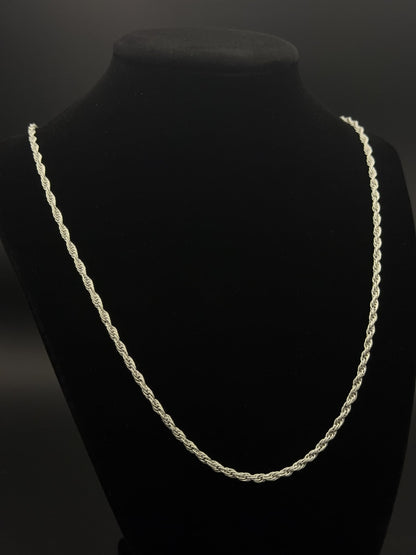 Cadena Torzal · Plata .925 — BURIL